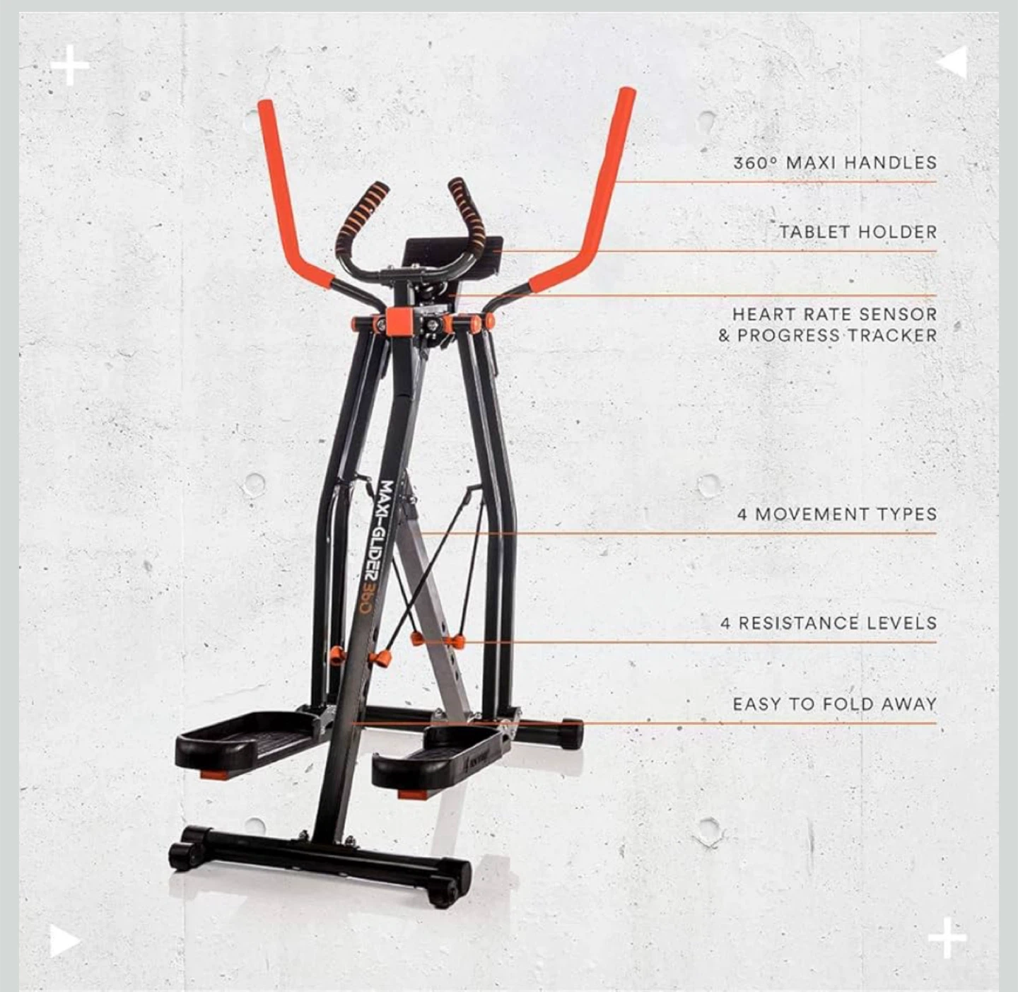 New Image Maxi-Glider 360 – Full Body Exercise Machine - photo 5
