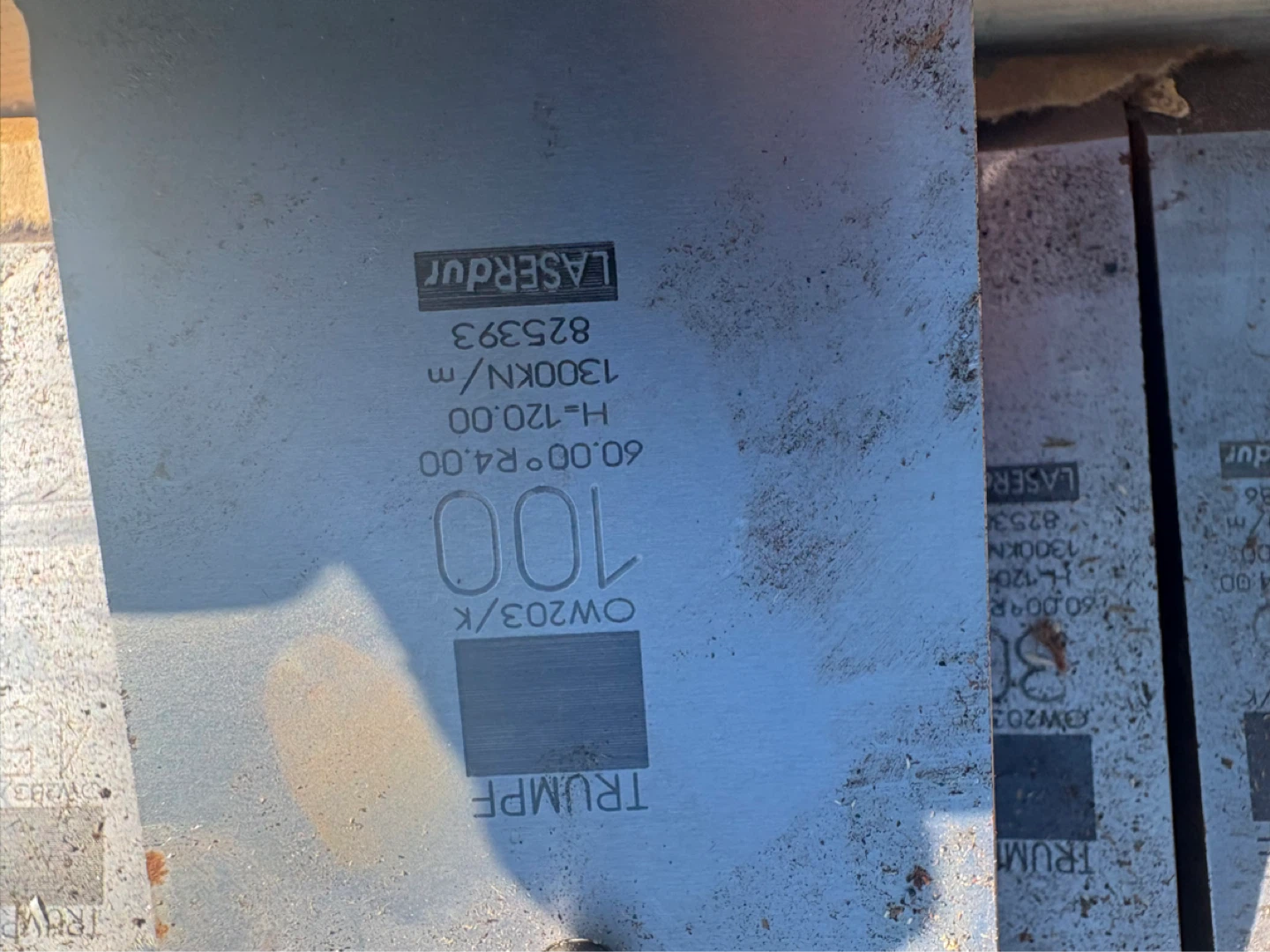 TRUMPF OW203/K Laserduc Blades Set - photo 4