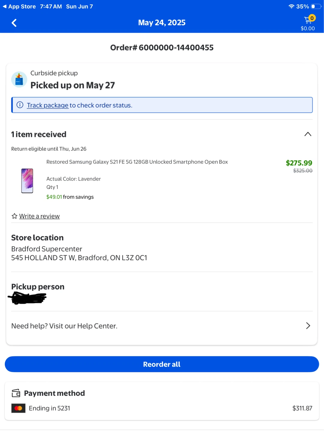 Samsung Galaxy S21 FE 5G 128GB Unlocked Smartphone - Lavender - photo 3
