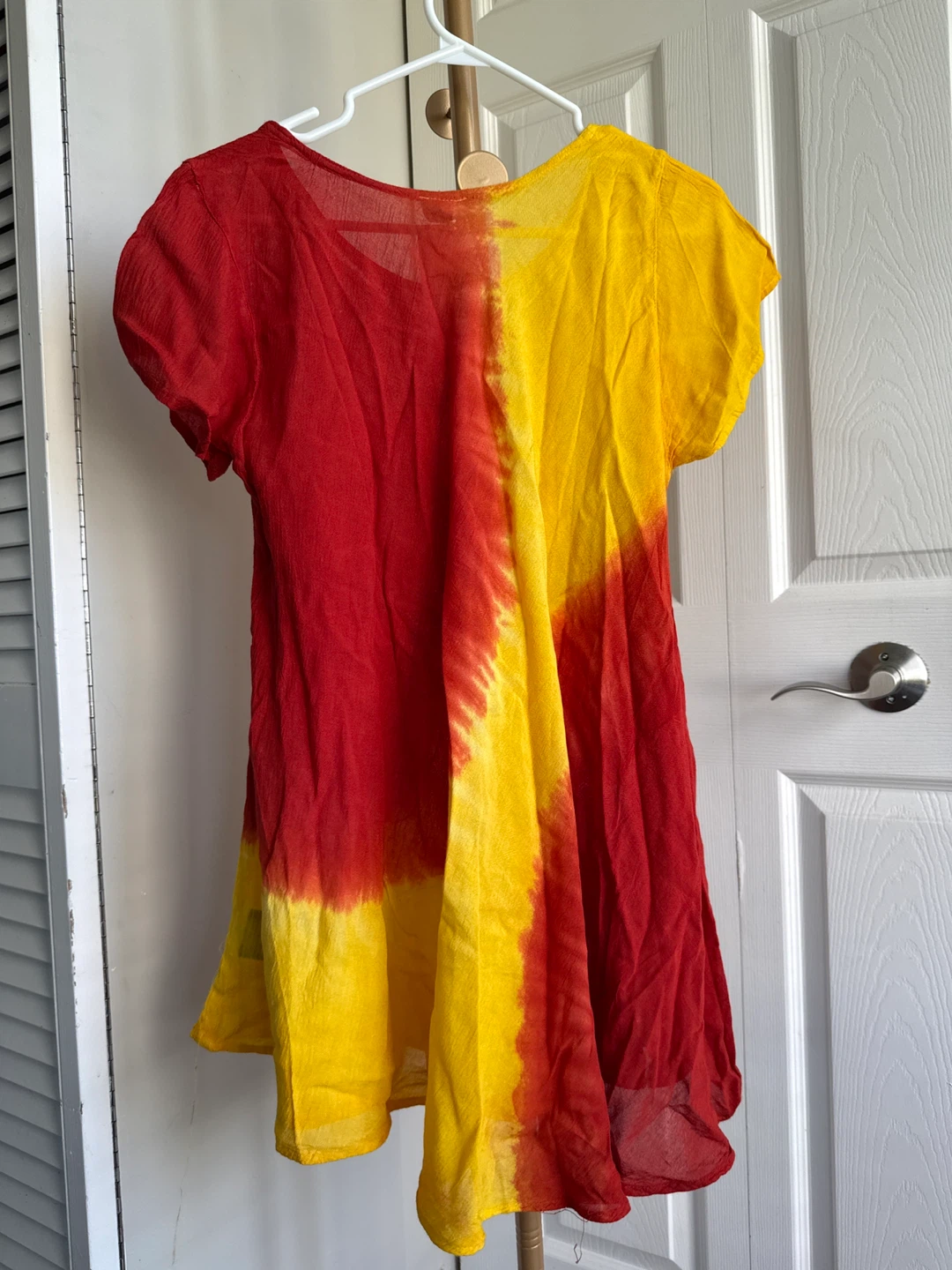 FHA of New York Dress - Yellow/Red - Free Size - photo 2