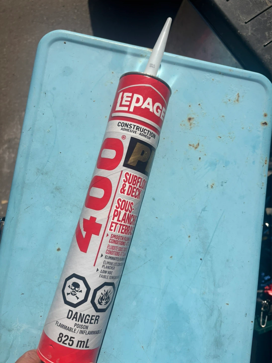 Lepage 400 Construction Adhesive Subfloor & Deck