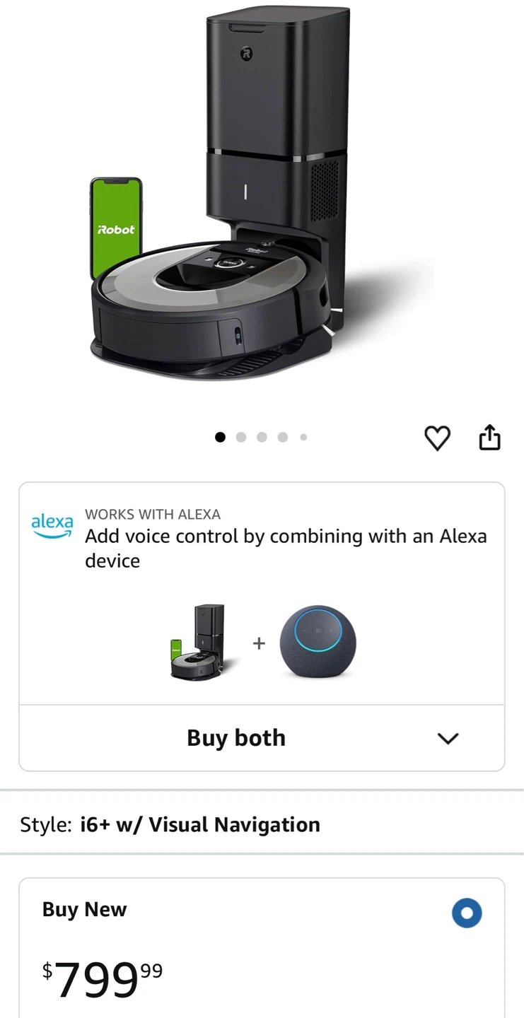 iRobot Roomba i7+ (a 7550 - photo 2