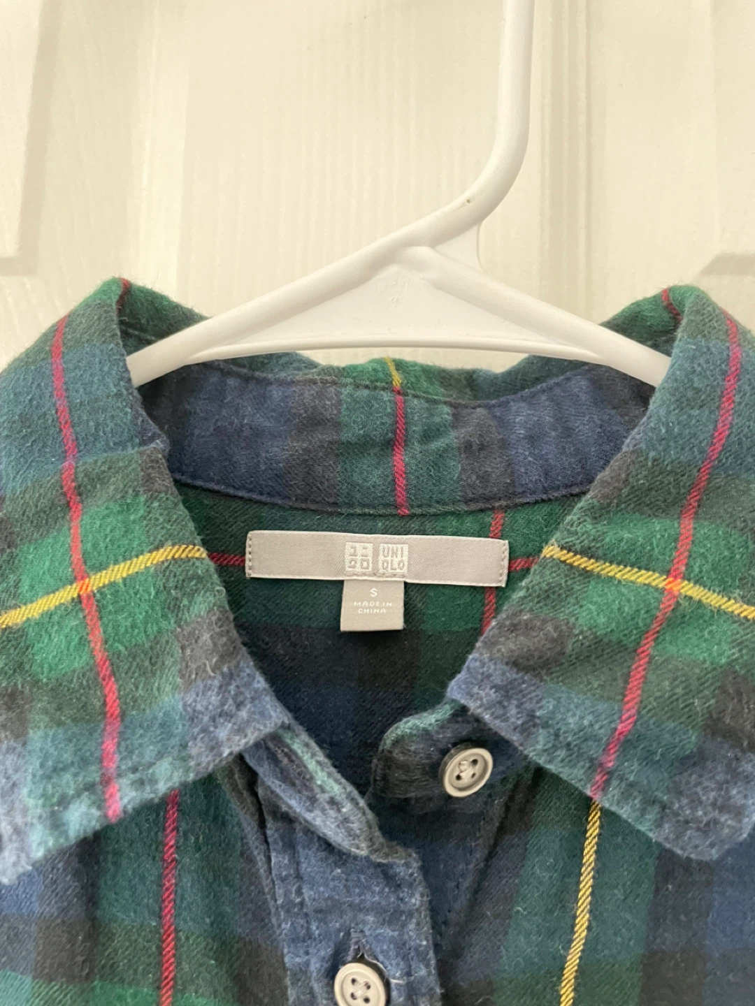 Moving 6/19) UNIQLO Plaid Flannel Shirt - photo 3