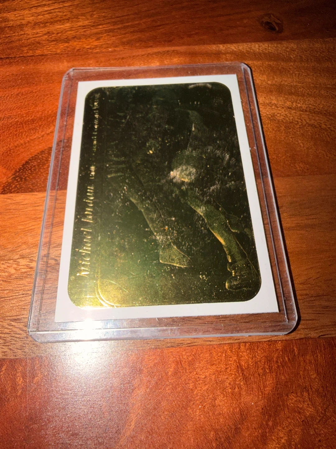 Fleer Michael Jordan Chicago 23KT Gold Card 1986