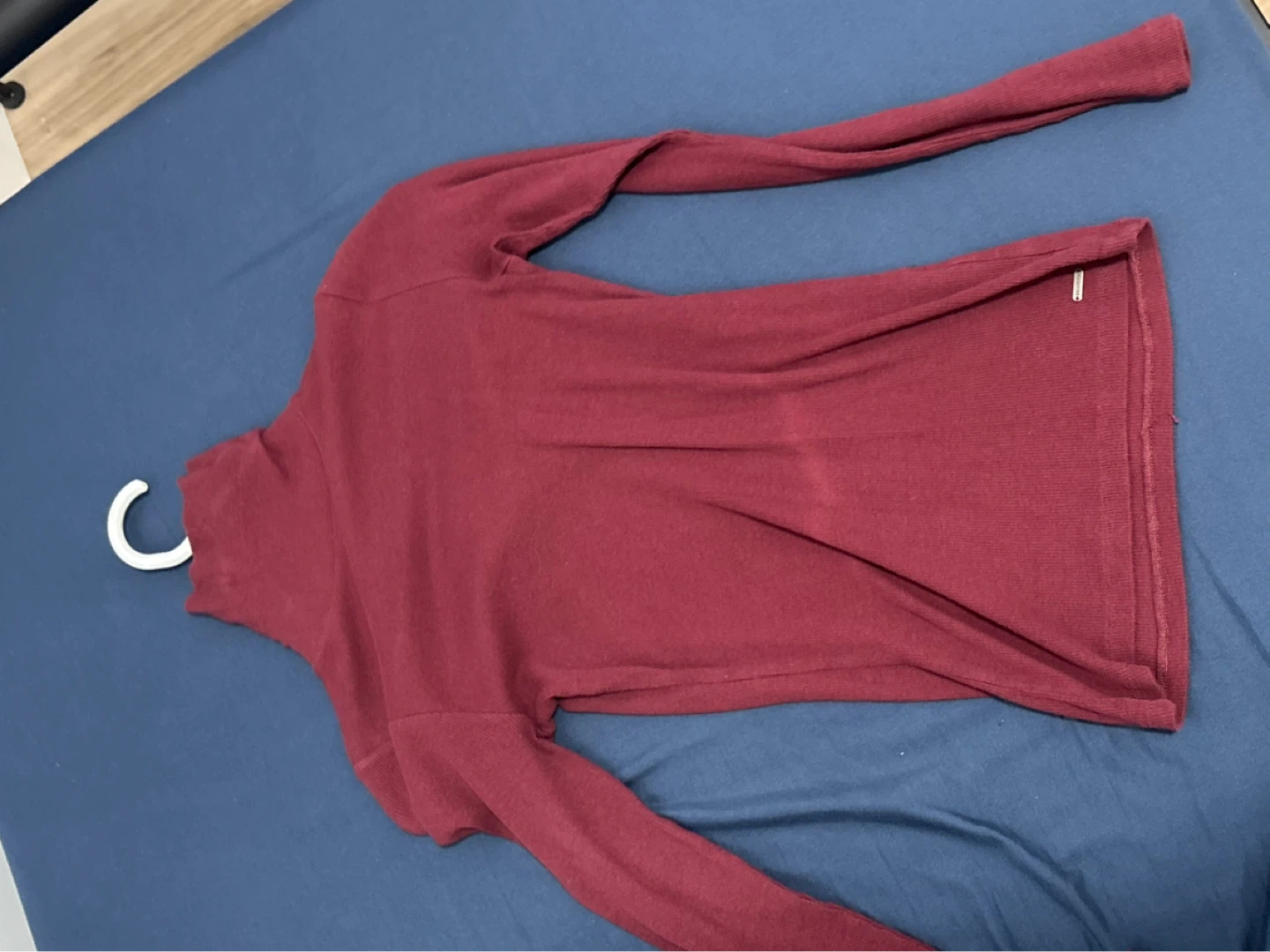 Maroon Turtleneck Sweater