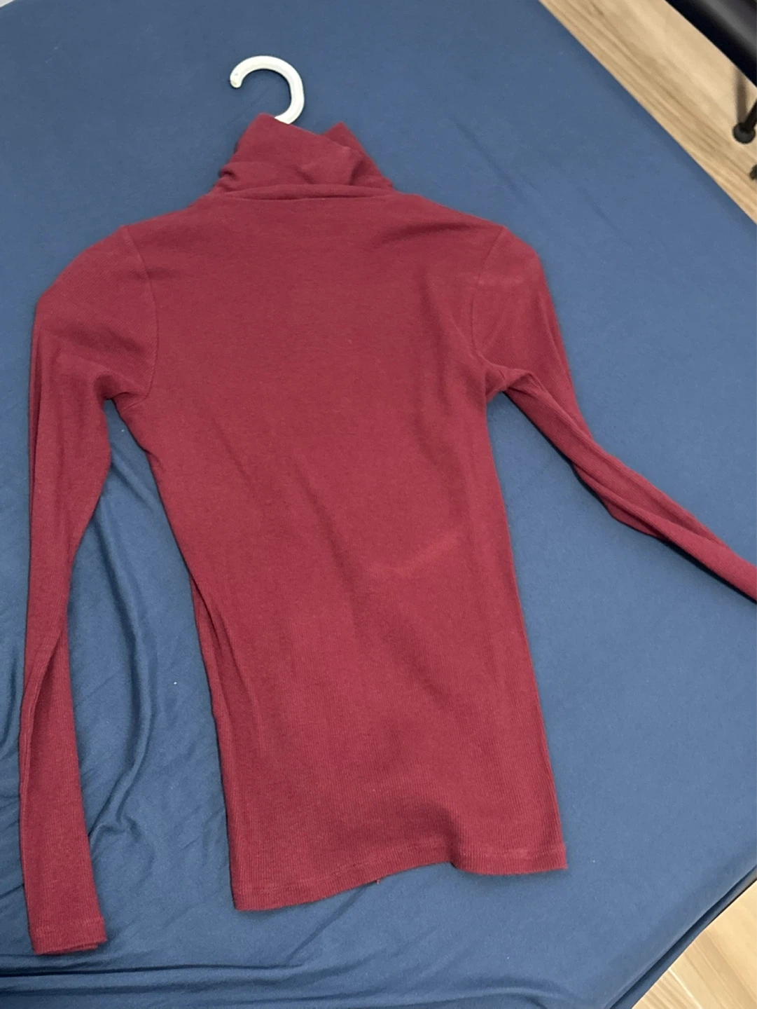 Maroon Turtleneck Sweater - photo 2