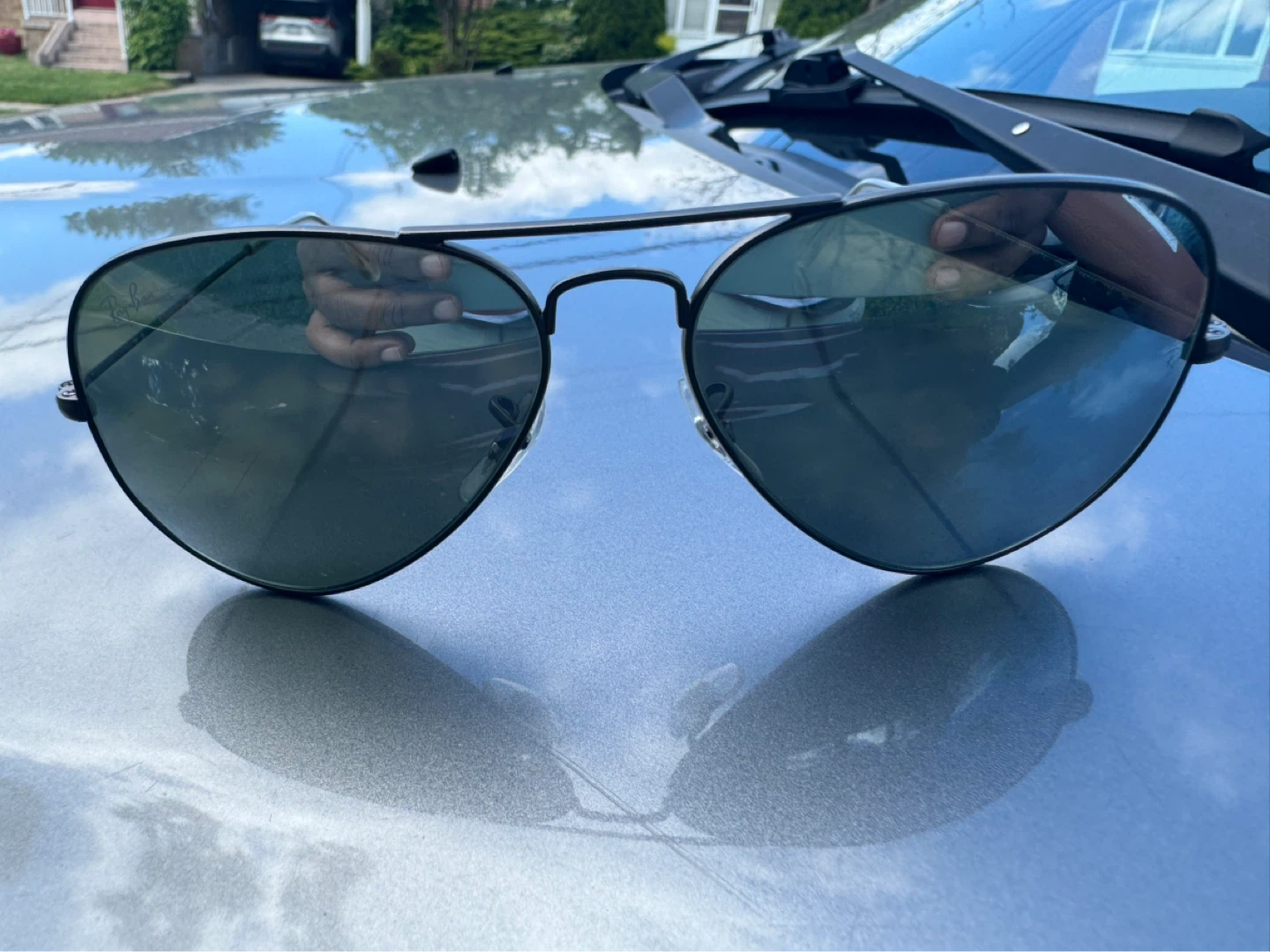 Ray-Ban Aviator Sunglasses with Case - photo 3