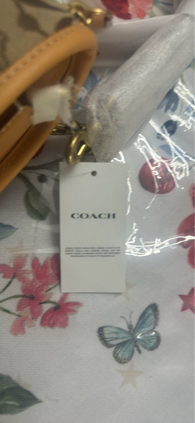 Coach Twin Turnlock Waverly Bag in Signature Jacquard - photo 4