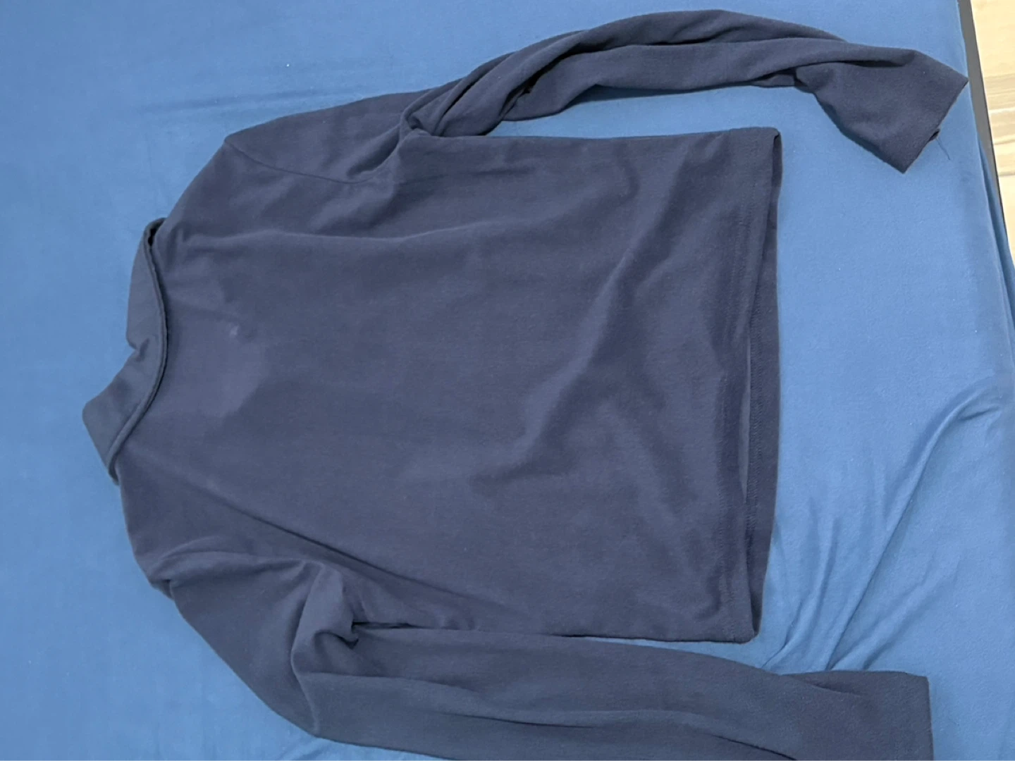 Daisy Quarter Zip Long Sleeve Top