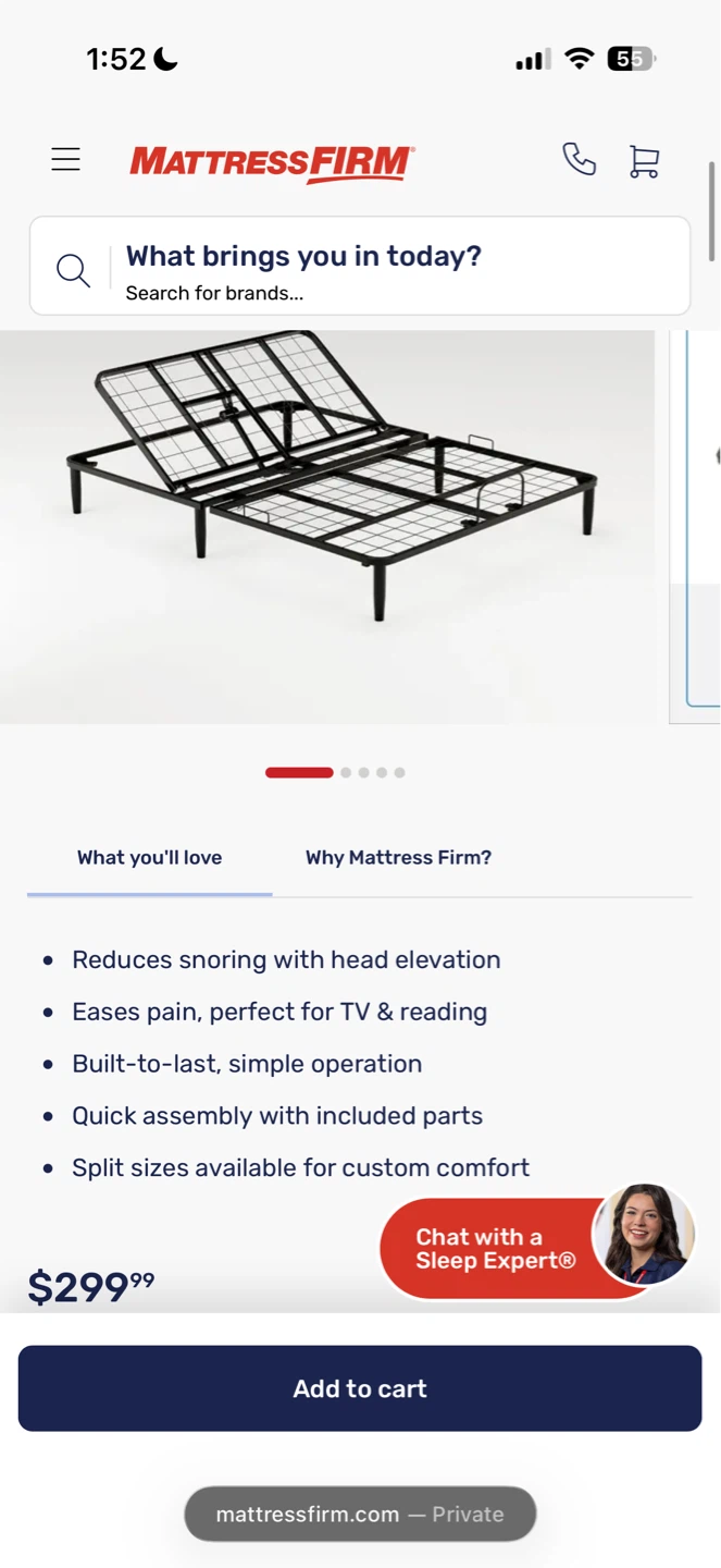 Adjustable Queen Bed Frame - photo 3