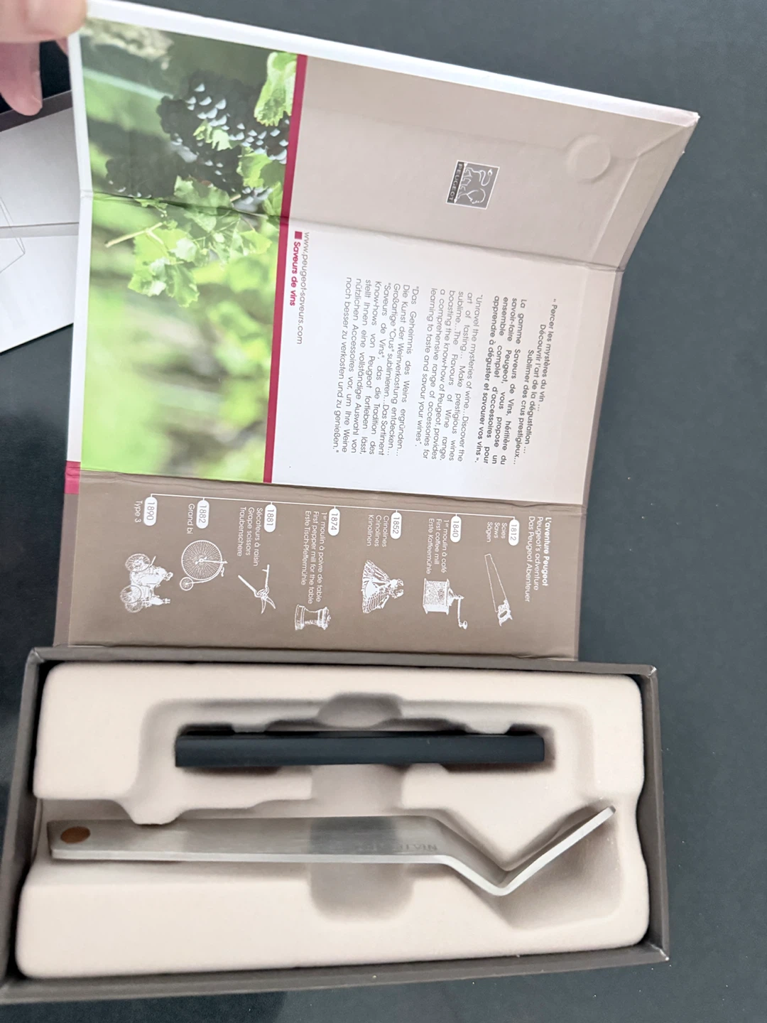 Peugeot Clé du Vin Travel Wine Tool - photo 4