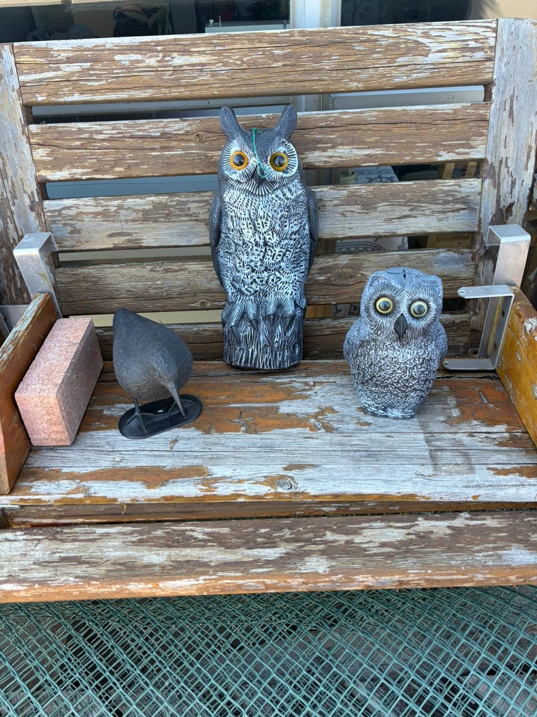 Outdoor Bird Deterrent Decoys