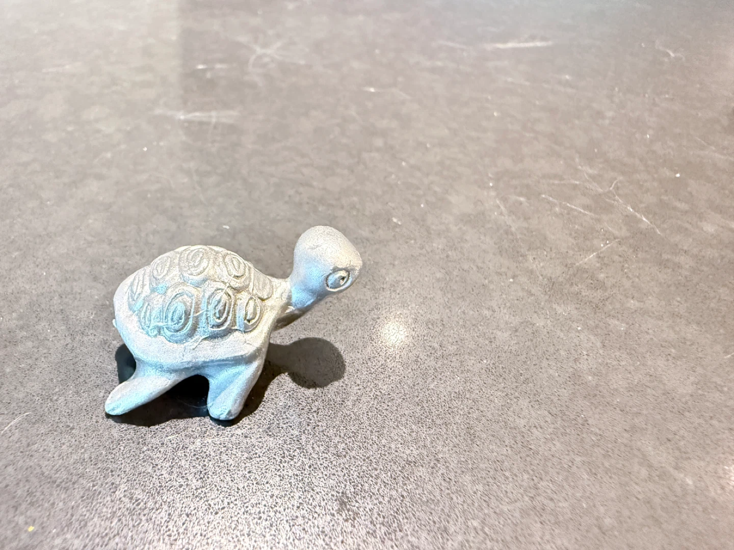 Pewter Turtle Figurine