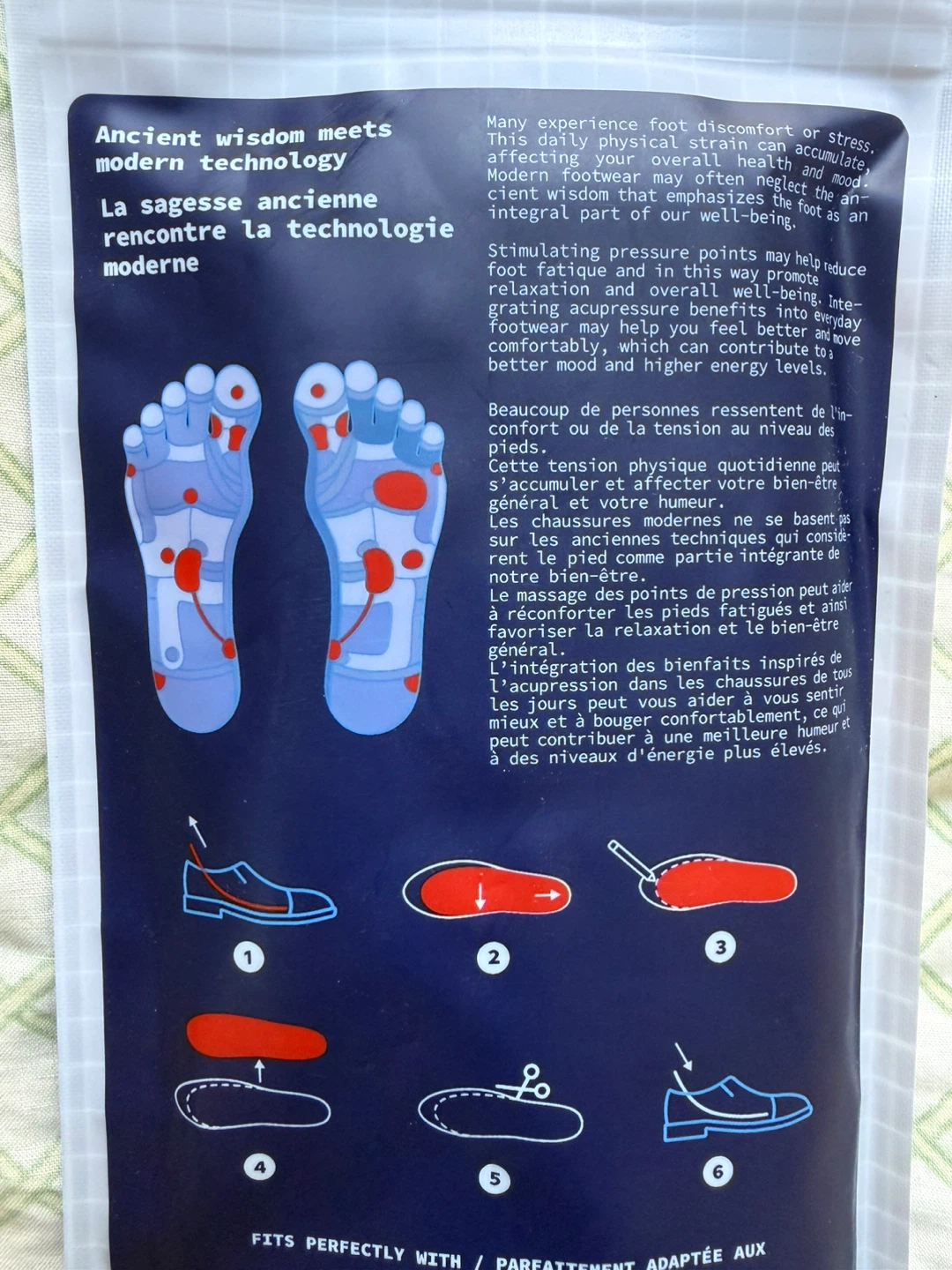 New AKUSOLI Magnetic Shoe Insoles. Arch Support, (Size L / XL) - photo 3