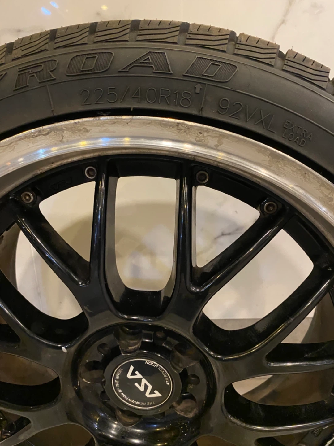 4 ASA Rims Black with Silver Lip - photo 4