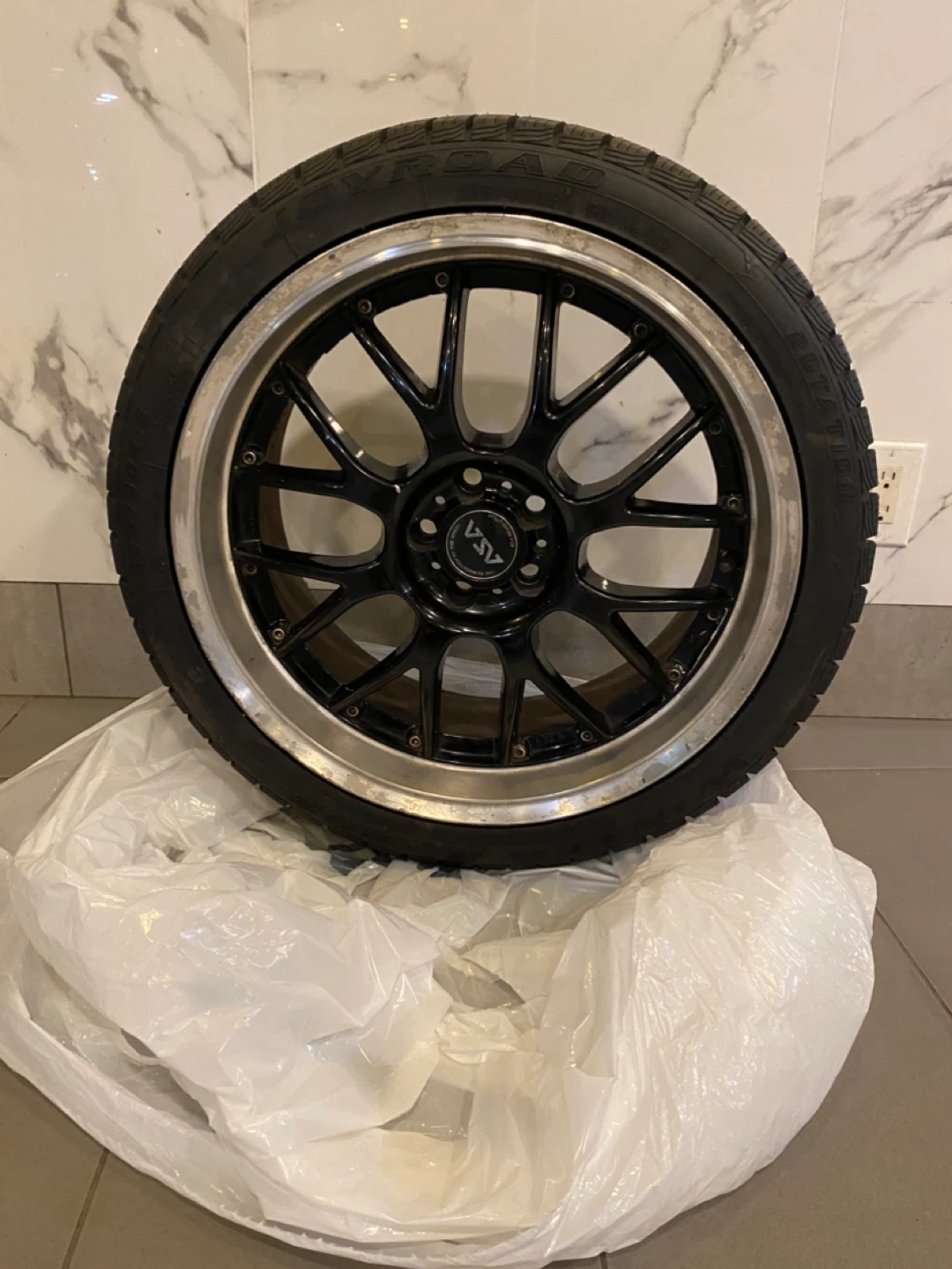4 ASA Rims Black with Silver Lip - photo 3