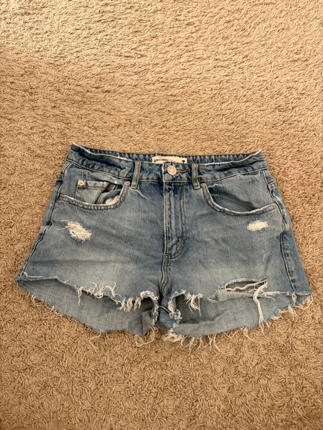 Garage Jean Shorts