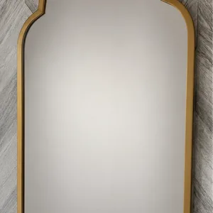 Gold Arched Mirror