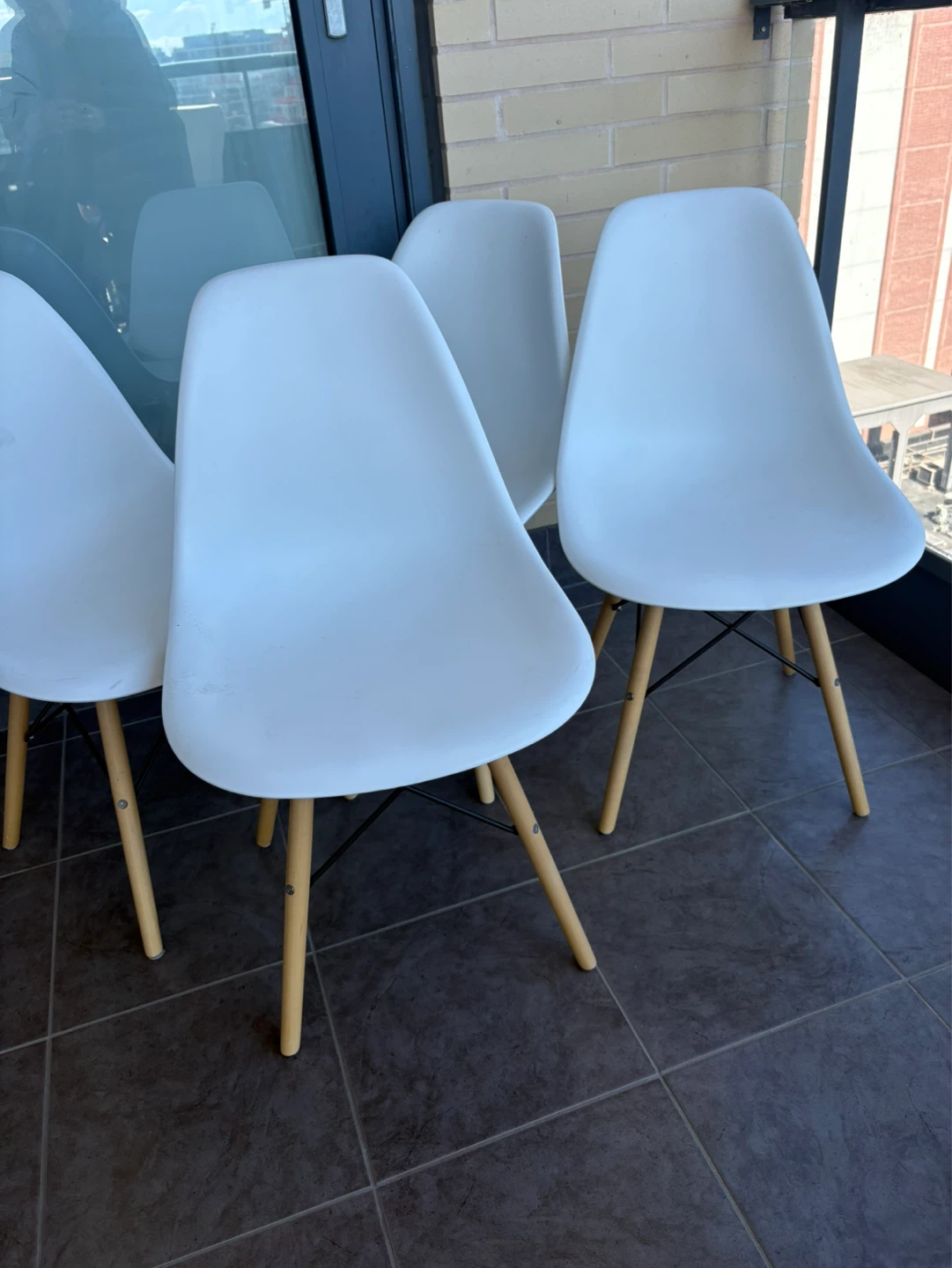 4 chairs for sale, great condition
