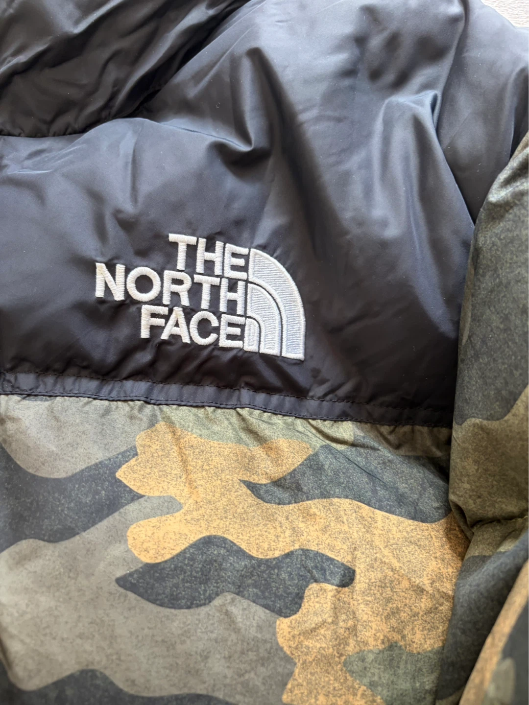 The North Face 1996 Retro Nuptse Puffer Camo - Size M - photo 3