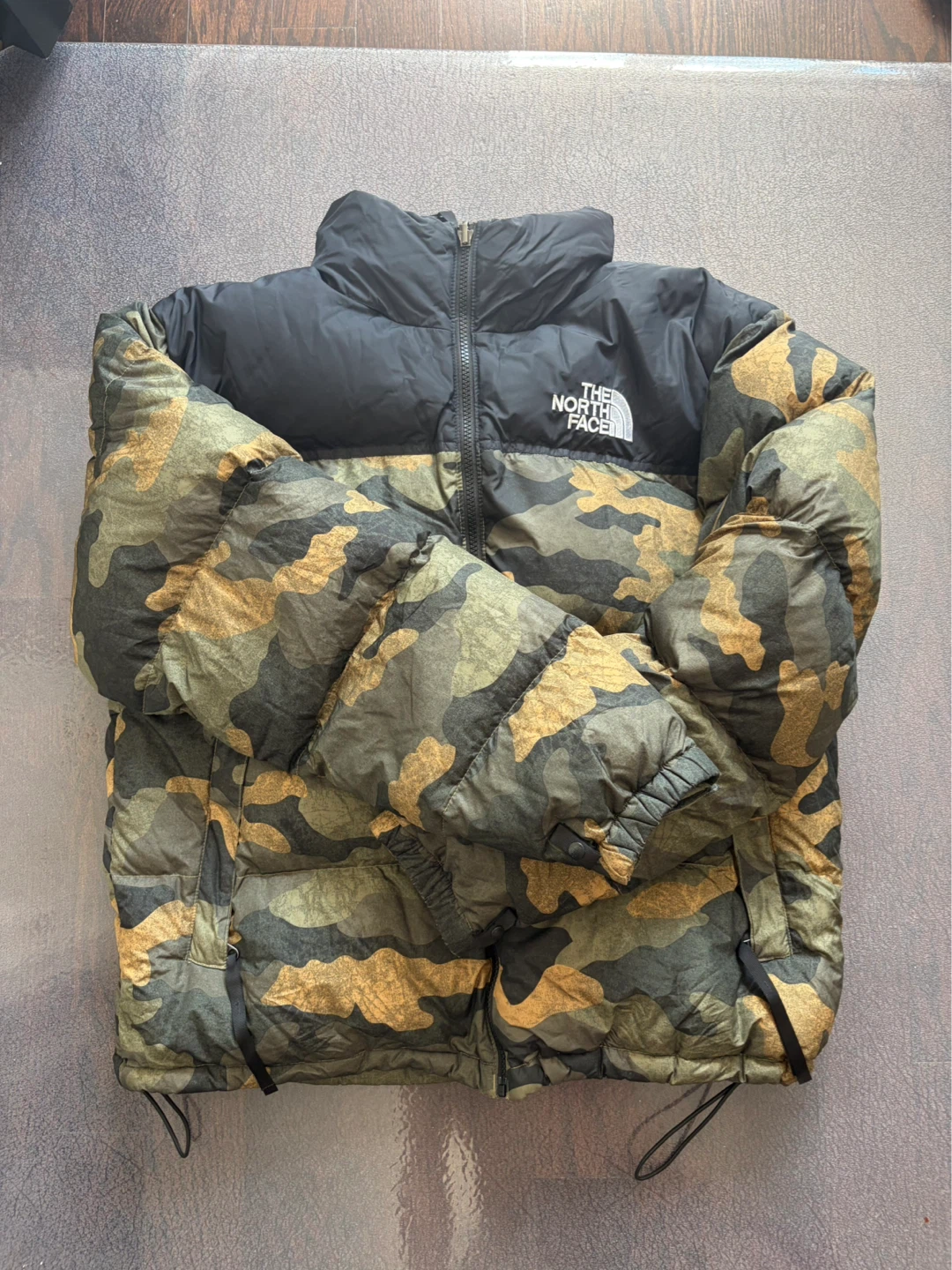 The North Face 1996 Retro Nuptse Puffer Camo - Size M