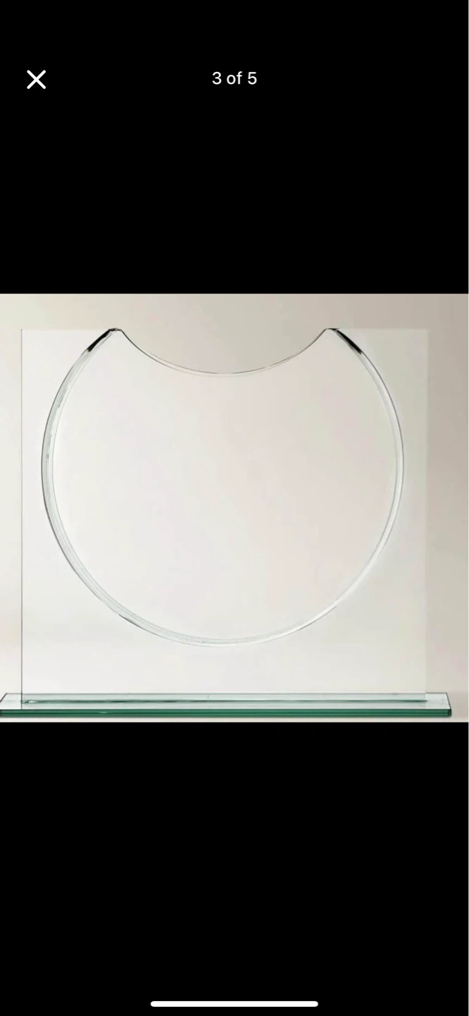 Ellipse Vase Glass - photo 3