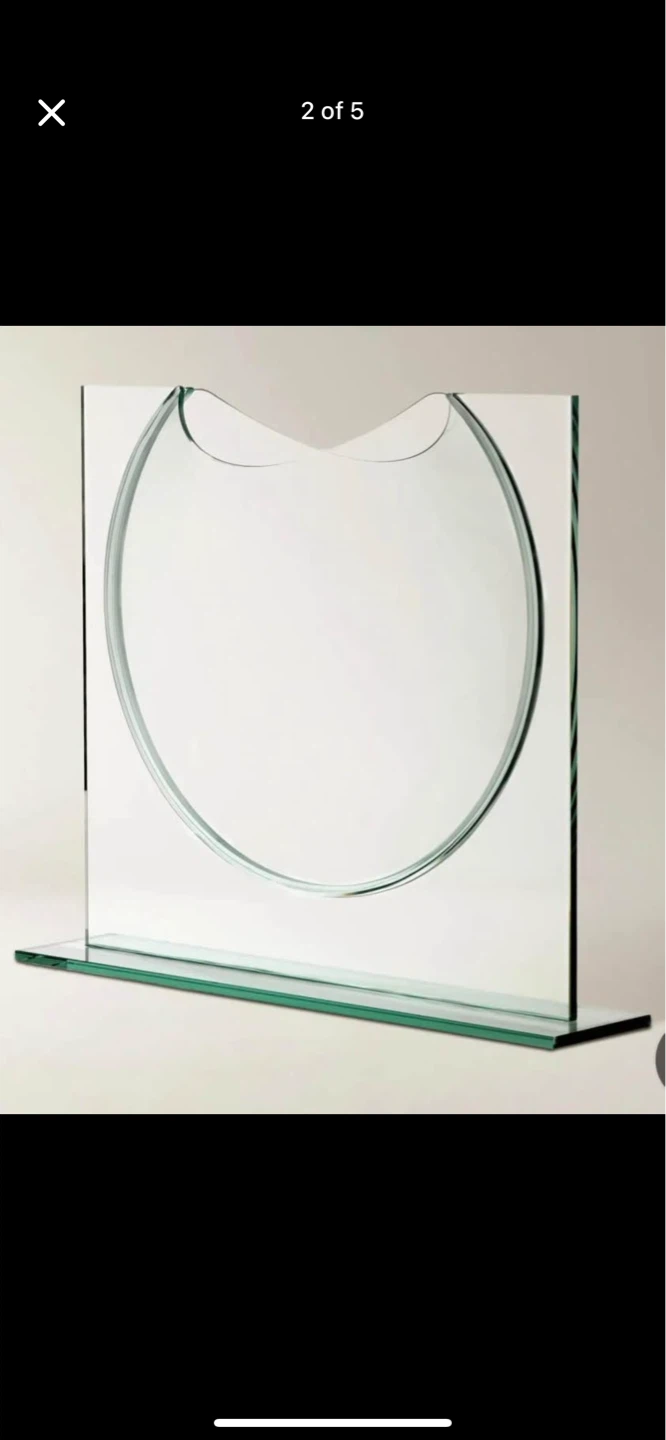 Ellipse Vase Glass - photo 2