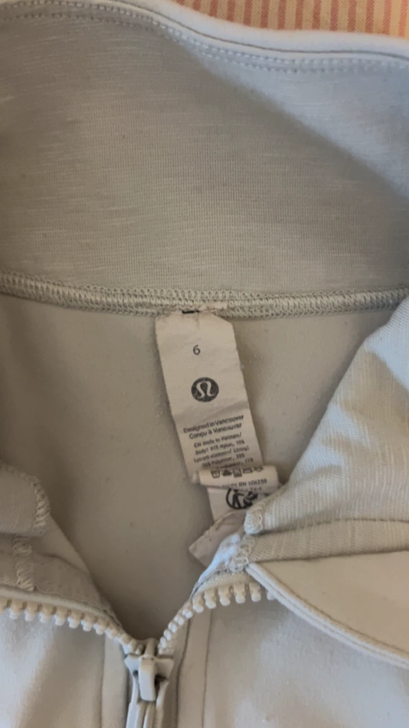 Lululemon White Define Jacket - photo 2