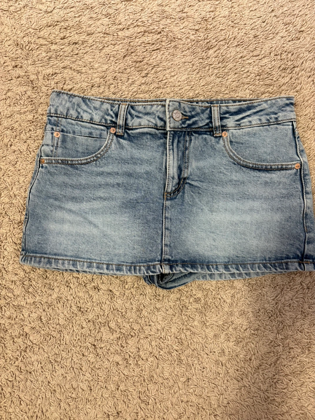 Garage Jean Skirt