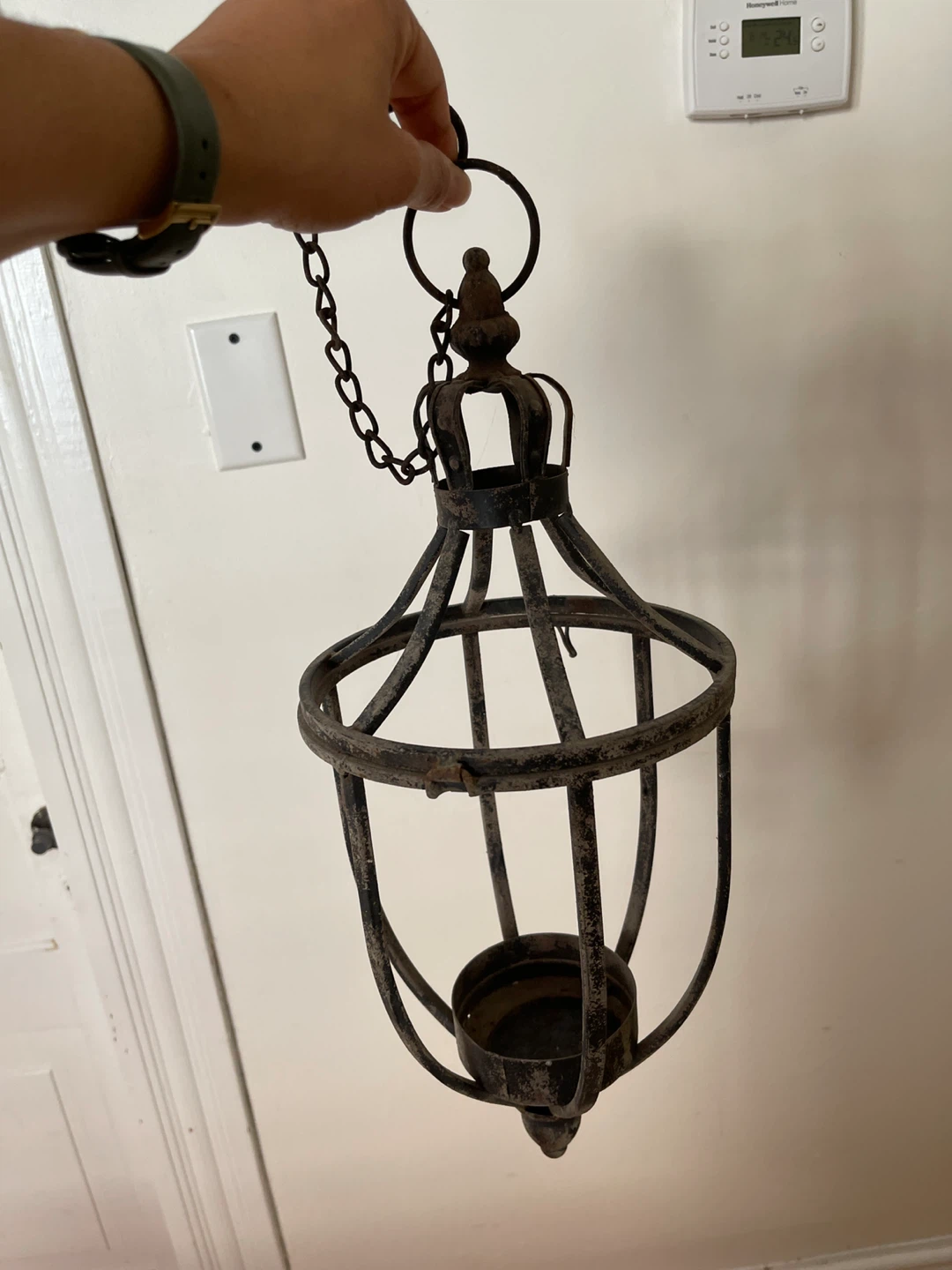 Hanging Lantern Candle Holder