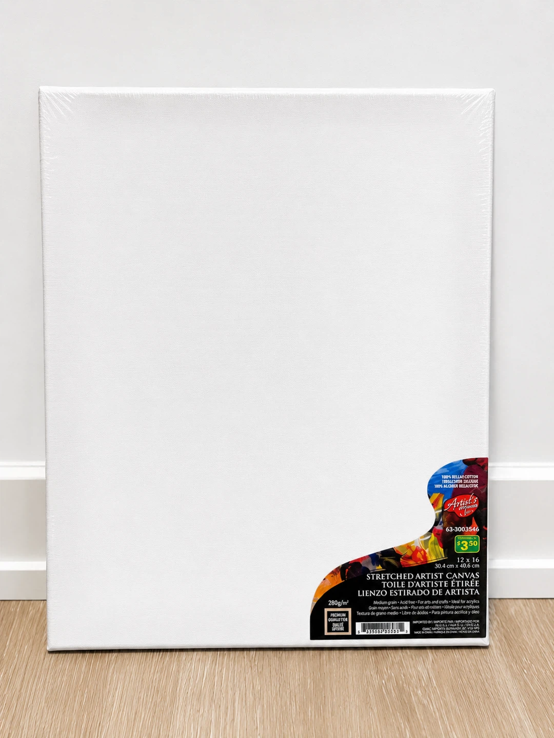 Artist's Loft Stretched Artist Canvas 12 x 16
