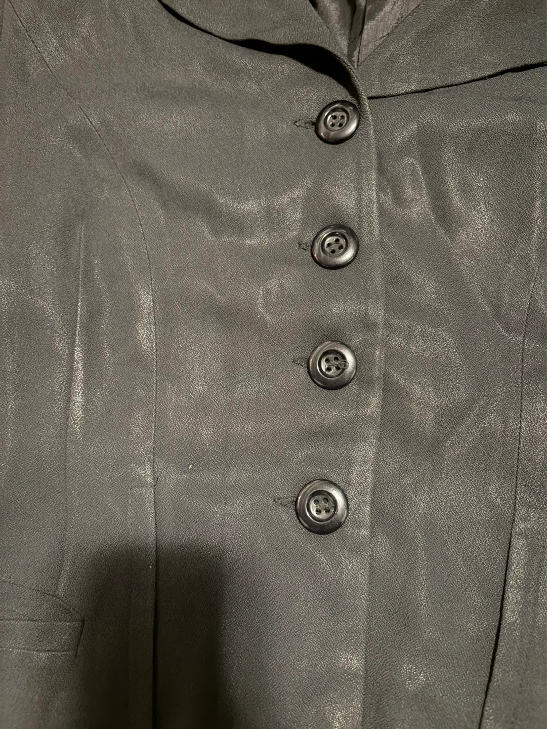 LOUBEN Black Blazer Size 12 - photo 3
