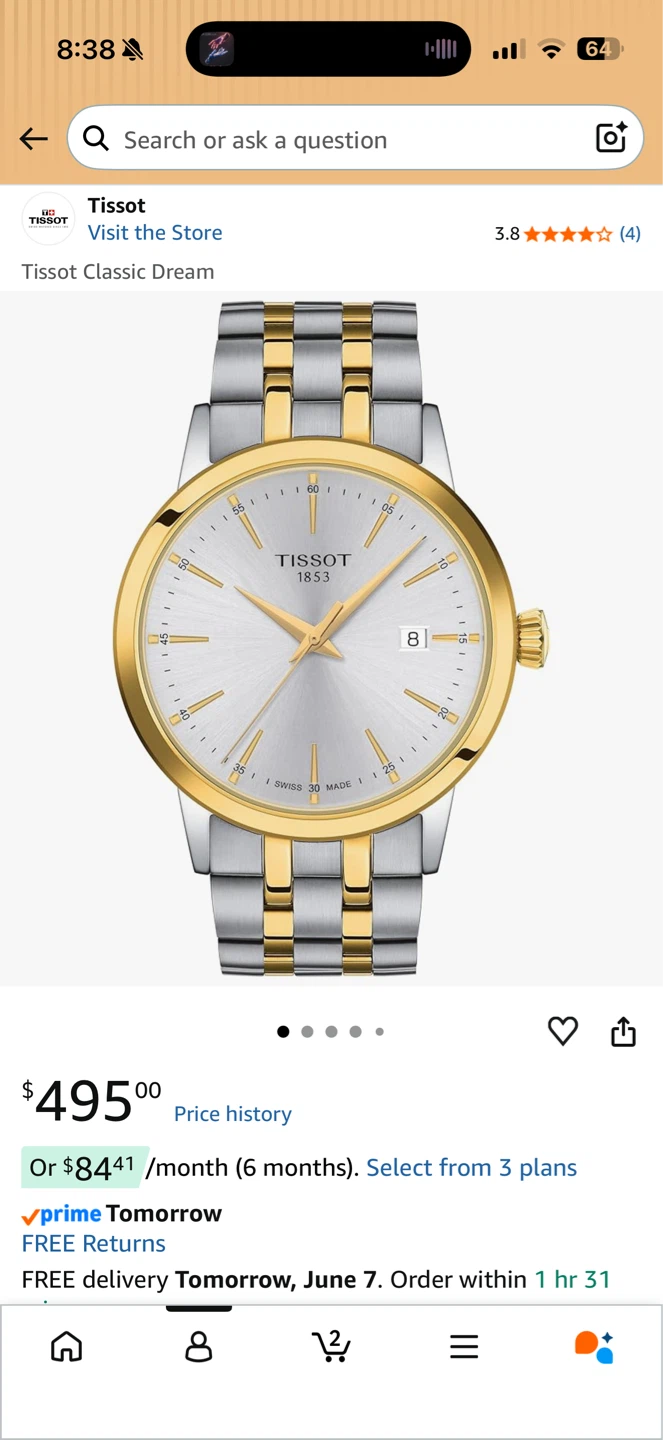 TISSOT CLASSIC DREAM 42MM - photo 5