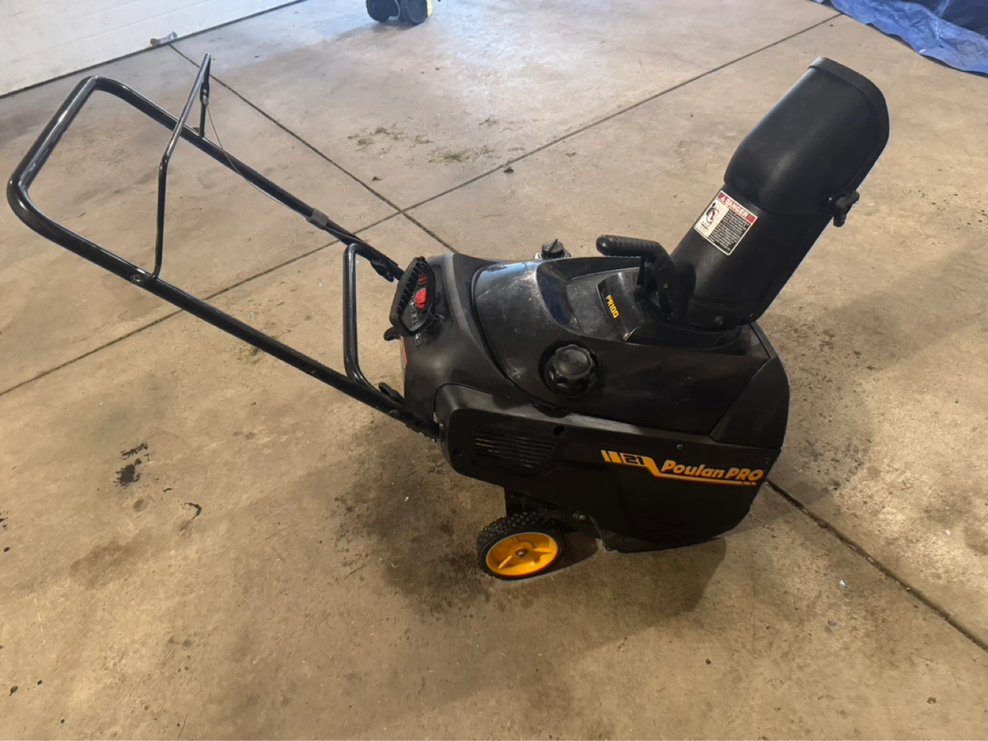 Poulin Pro 21 inch Gas Snowblower.