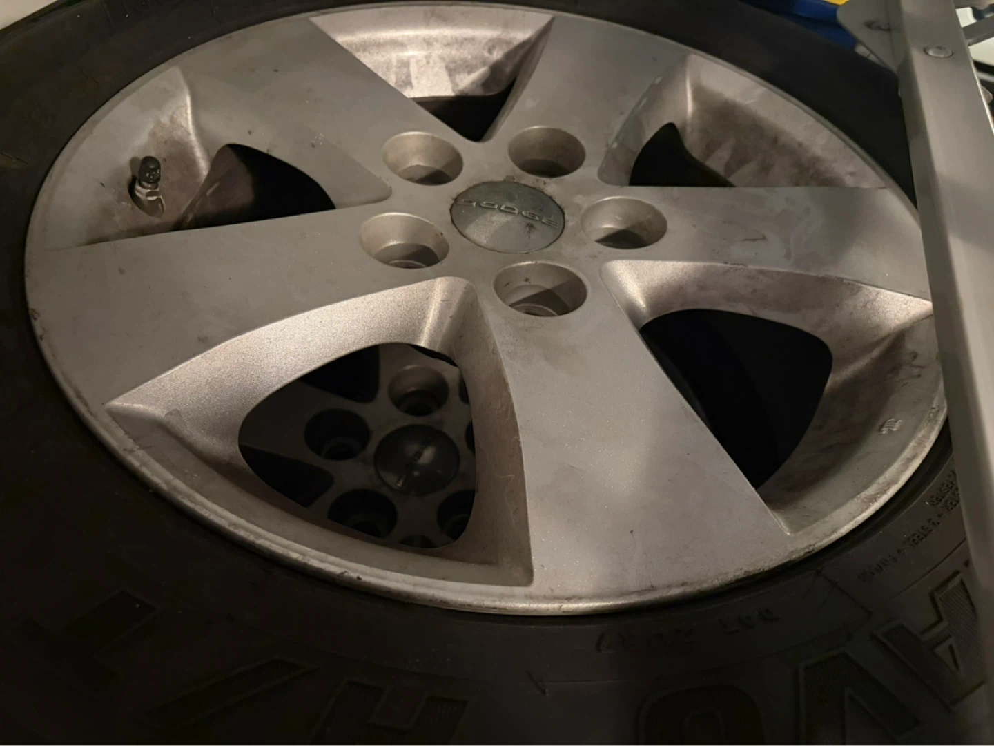 Dodge Alloy Wheel and Tire Set