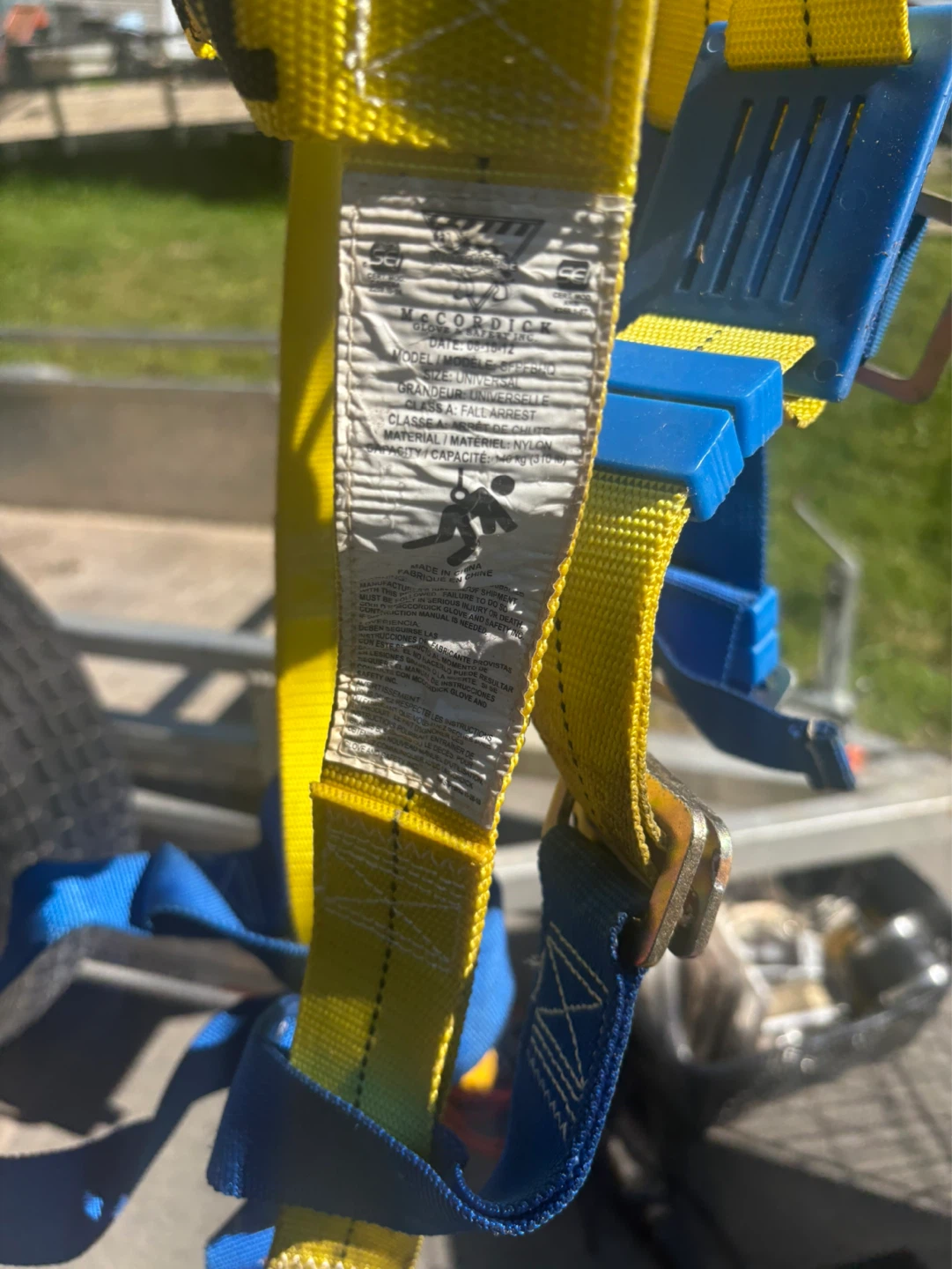 McCormick Workhorse Fall Arrest Harness - photo 3