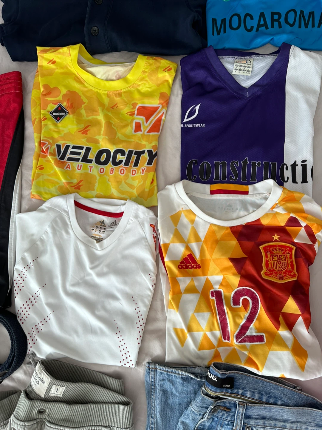 16 pieces men’s M-L clothing shorts jersey jacket - photo 2