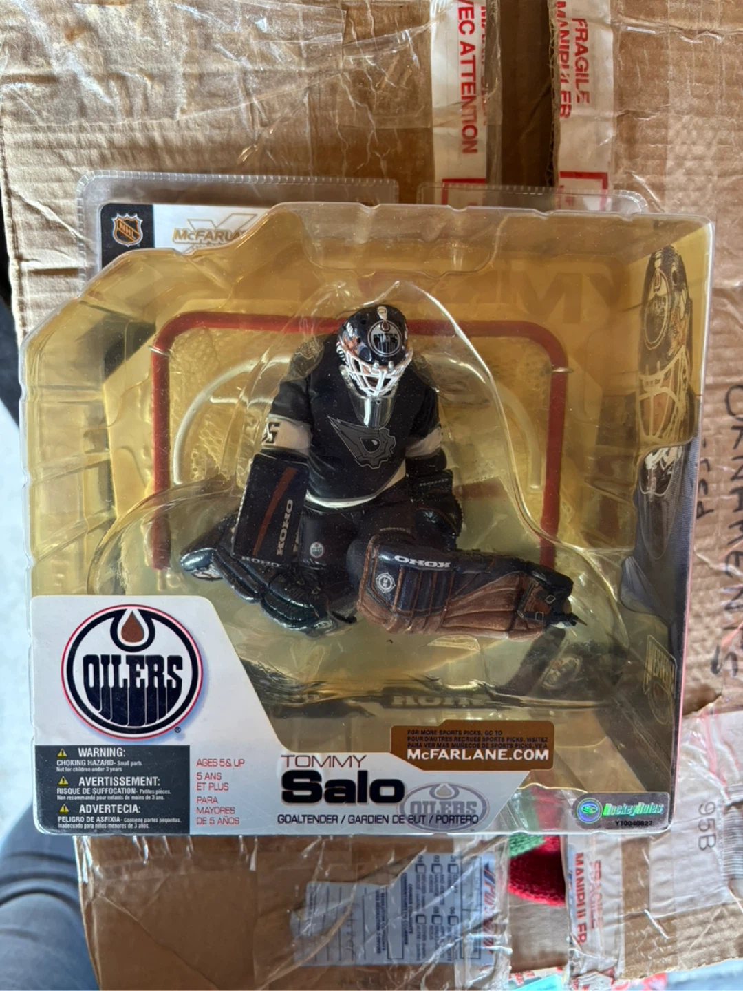 Tommy Salo Goalie Action Figure
