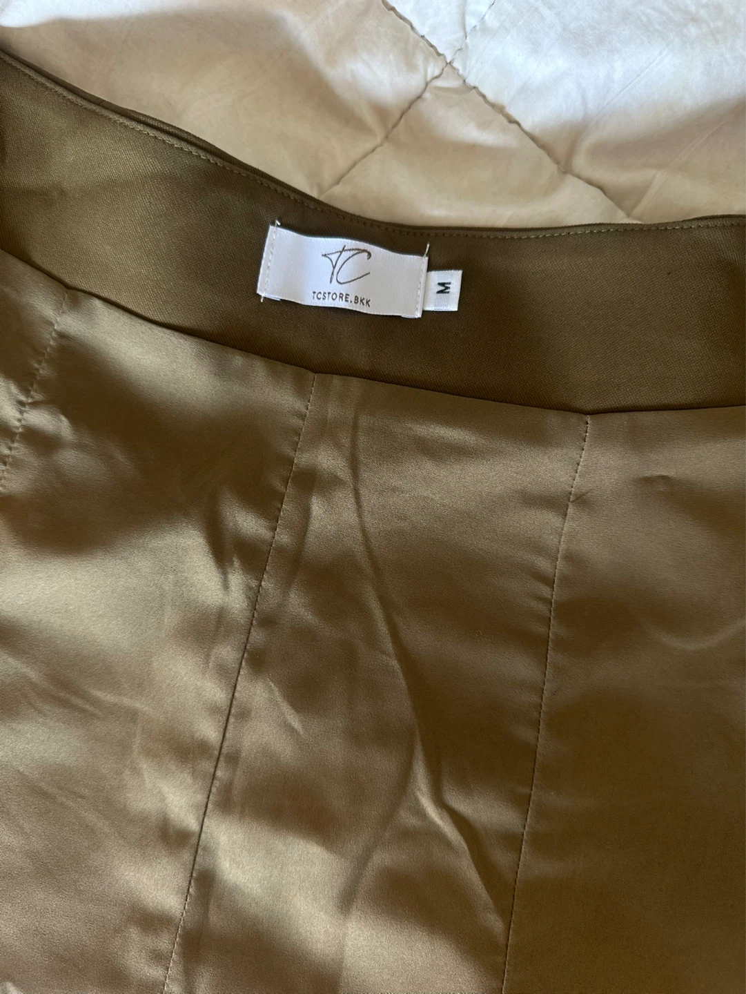 TC Store Olive Green Halter Vest