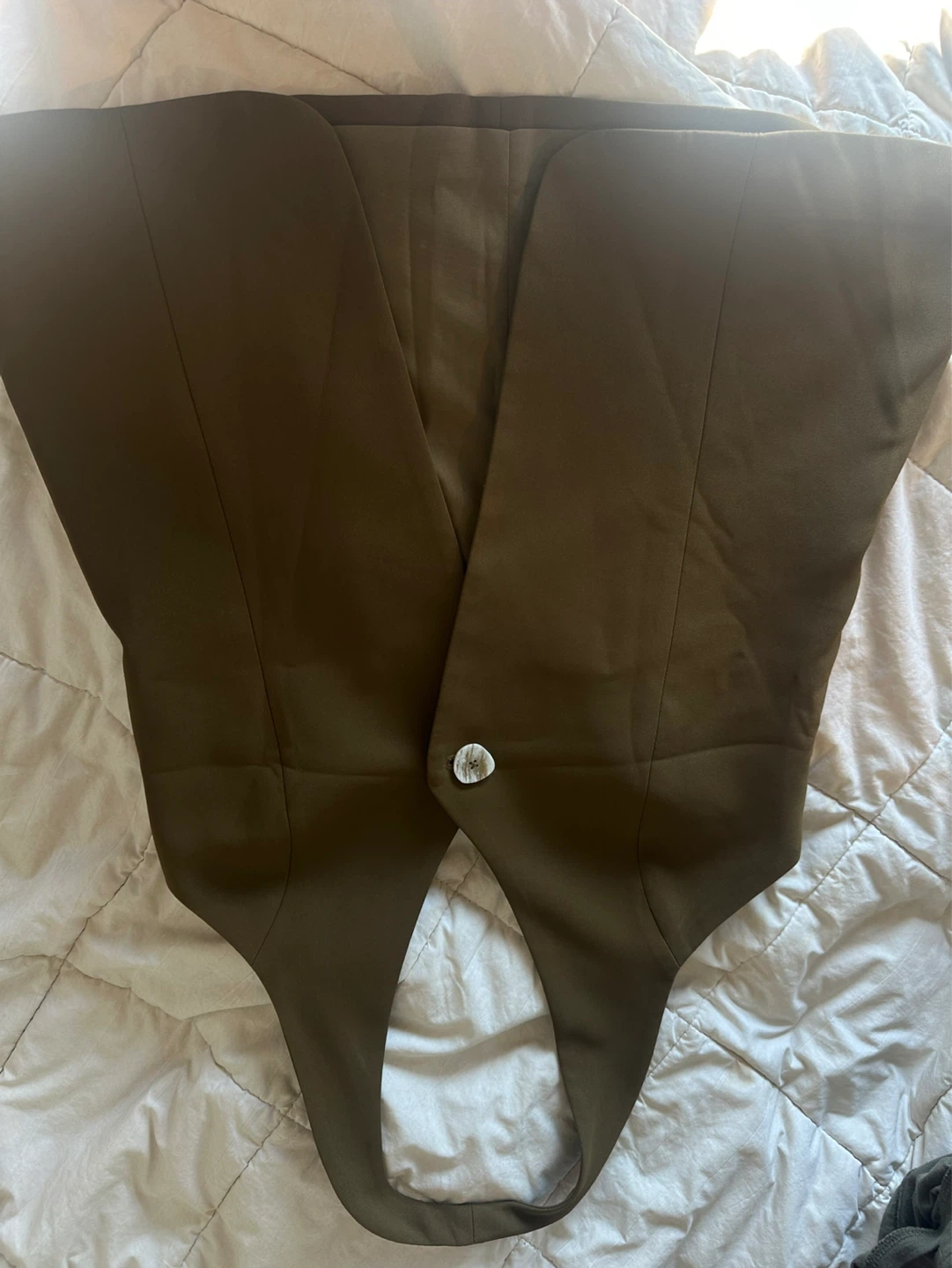TC Store Olive Green Halter Vest - photo 3