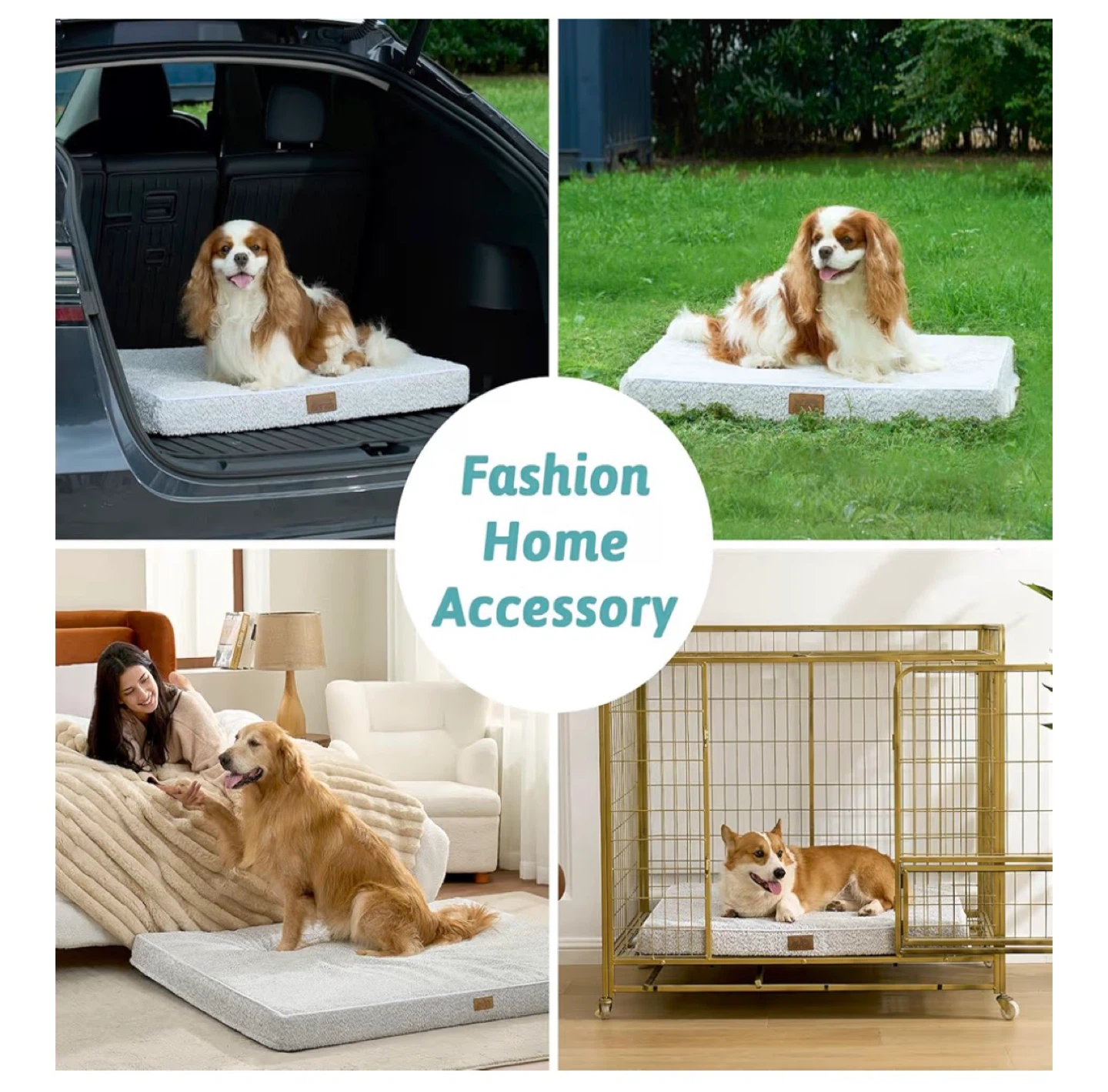 COZY KISS Orthopedic Dog Crate Bed - photo 5