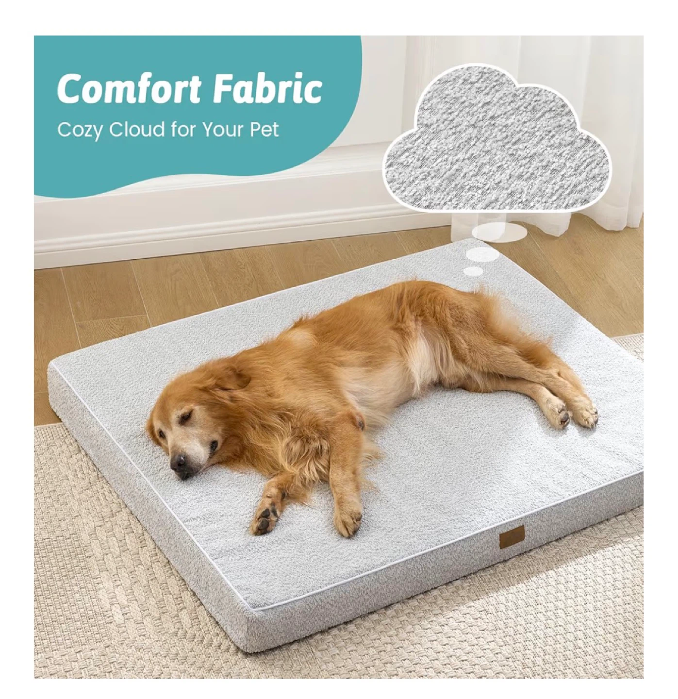 COZY KISS Orthopedic Dog Crate Bed - photo 3