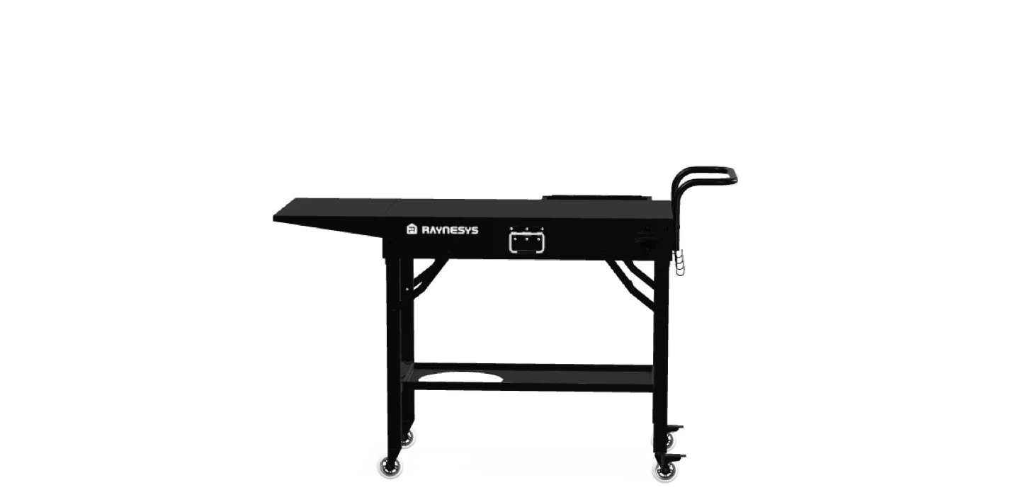 RAYNESYS Portable Folding Grill Cart Table - photo 2