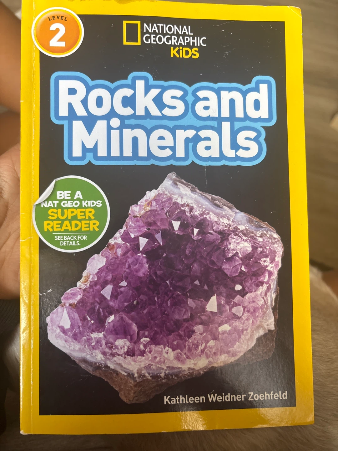 National Geographic Kids Rocks and Minerals Book