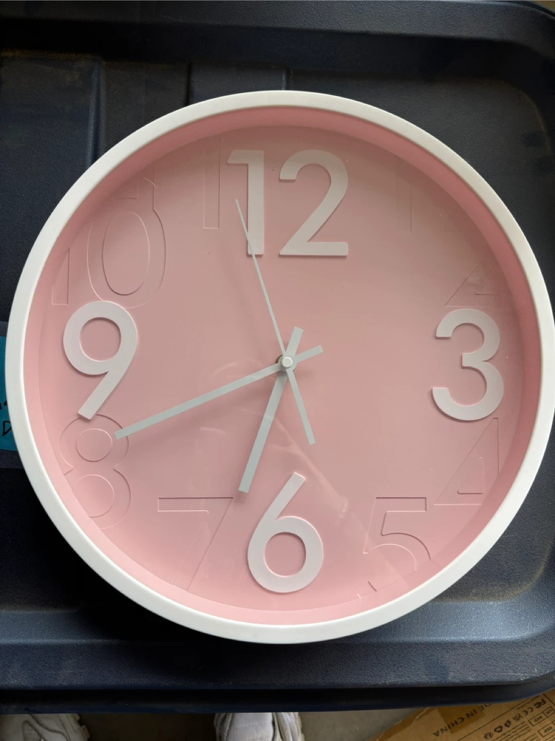 Pink Wall Clock