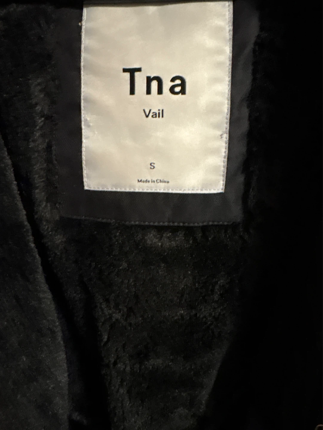 Tna Vail Black Winter Jacket Size S - photo 2