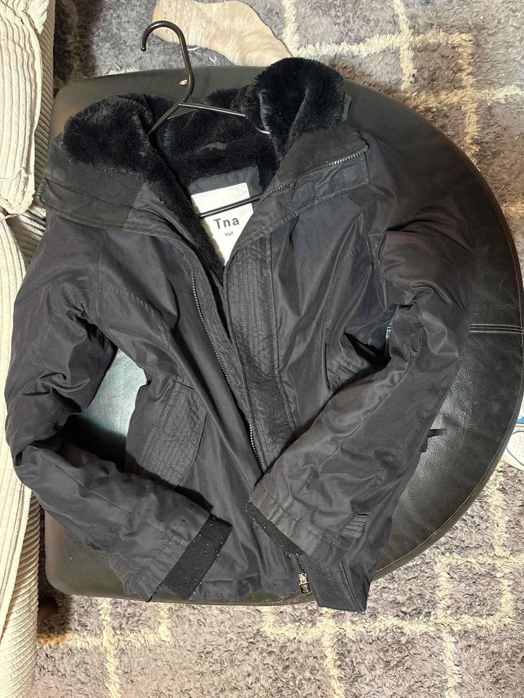 Tna Vail Black Winter Jacket Size S
