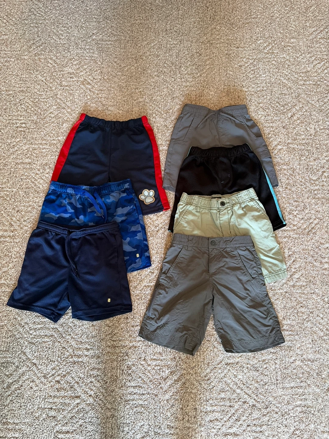 Boys' Shorts Bundle (7 pairs) size 5-7