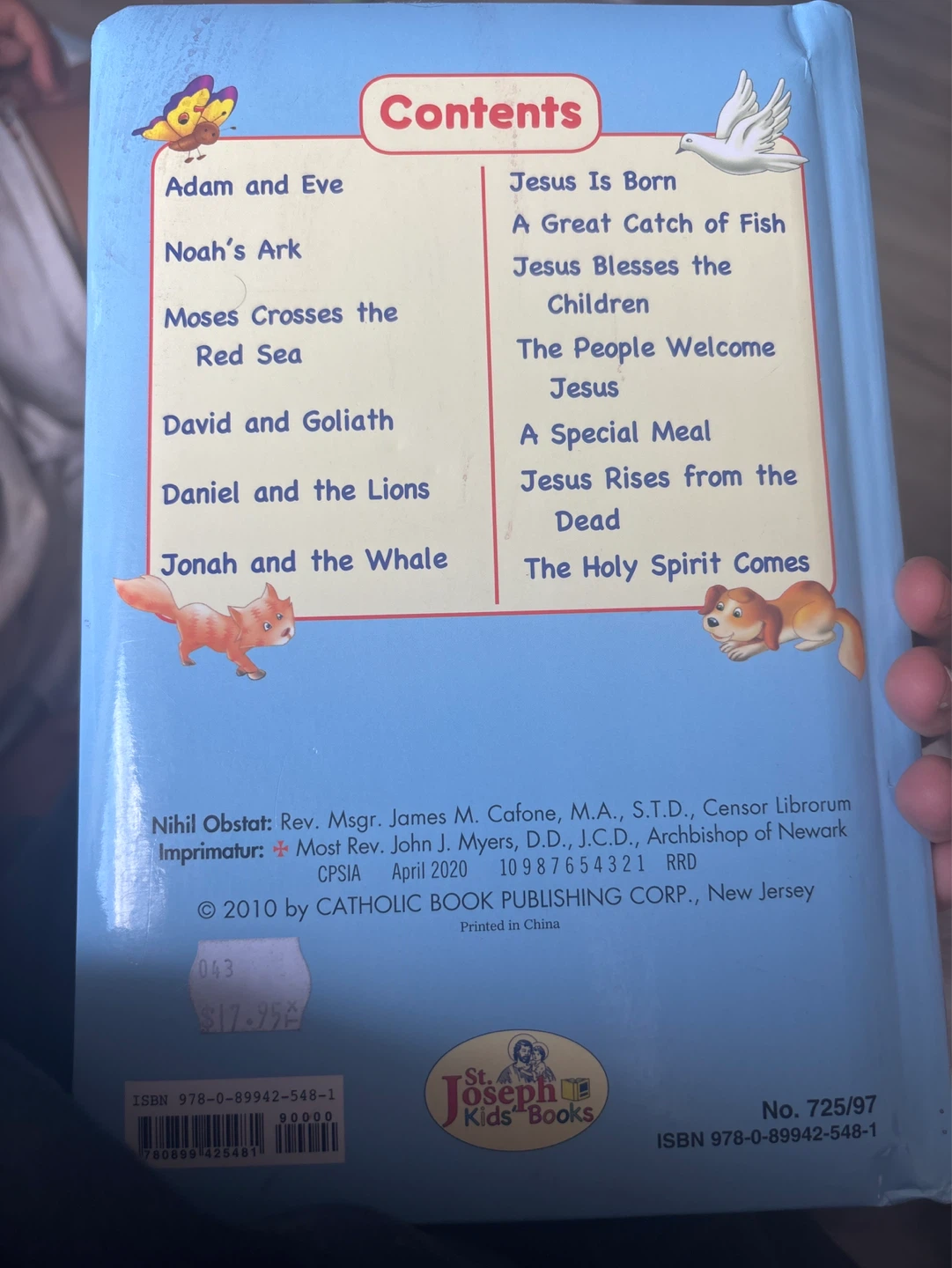 My Catholic Book of Bible Stories - photo 2