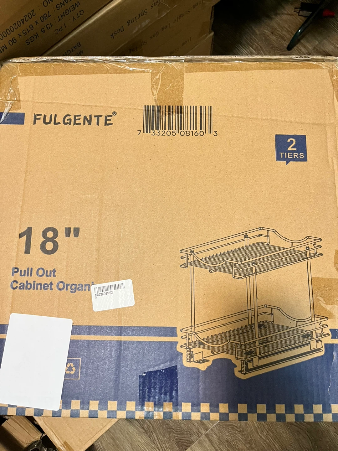Pull Out Cabinet Organizer - 2 Tiers